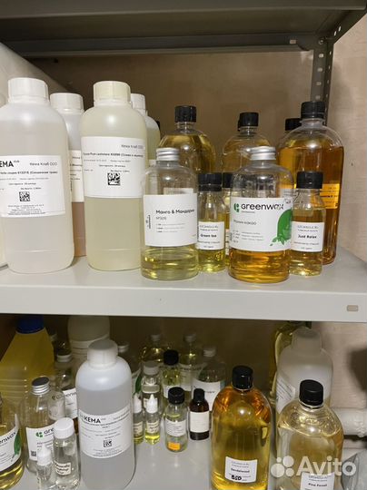 Отдушки, Аромамасла для свечей, диффузоров, духов