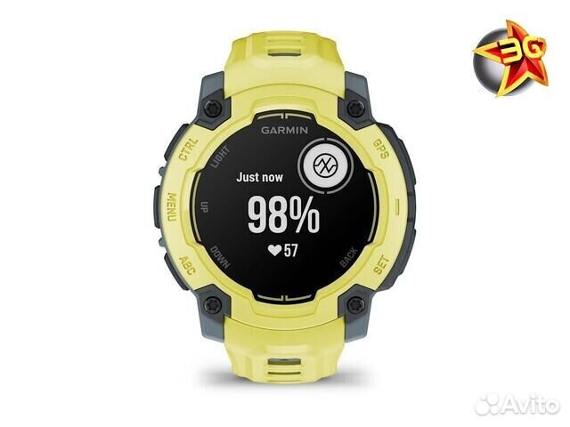 Часы Garmin Instinct E 45 mm Electric Lime 010-02933-01