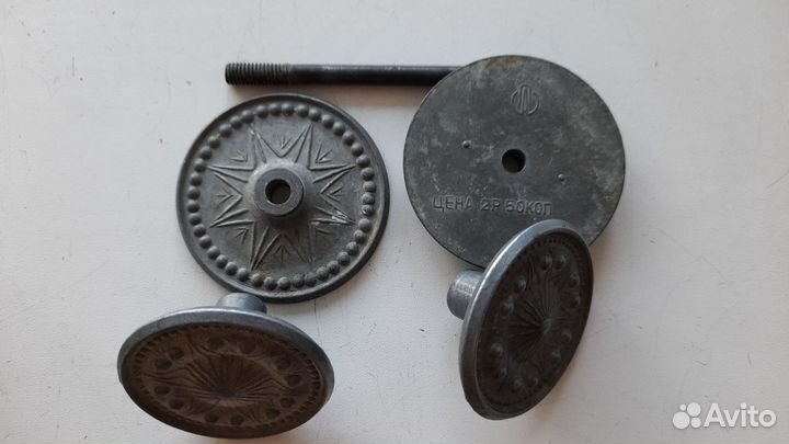 Ручки дверные СССР (керамика, металл)