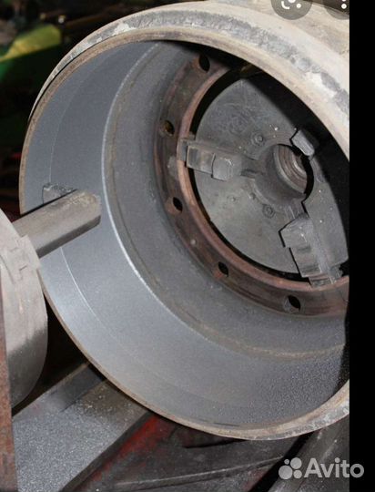 Проточка тормозных барабанов, маховиков, колодок