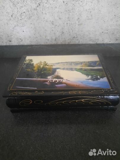 Шкатулка деревянная СССР