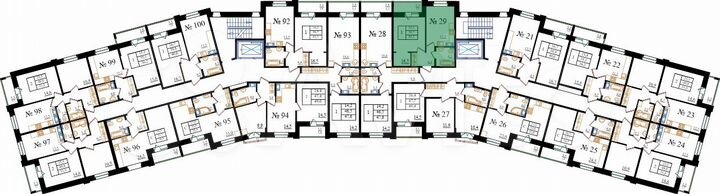 1-к. квартира, 40,5 м², 4/8 эт.