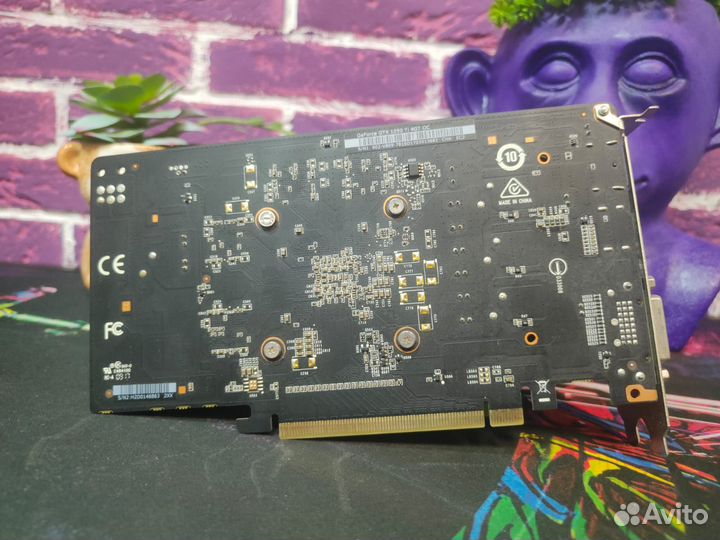 Видеокарта MSI GeForce GTX 1050 Ti 4GT OC