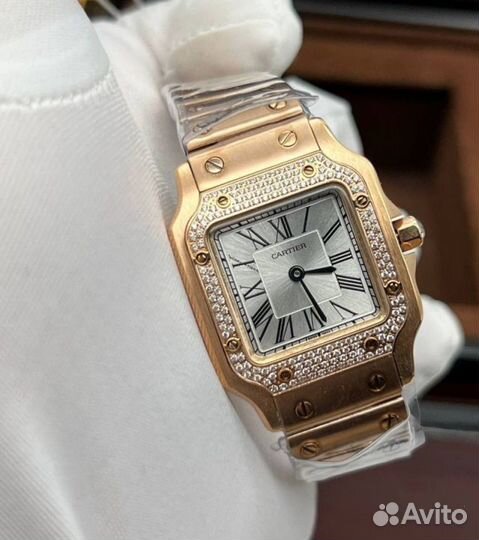 Женские часы Cartier Santos