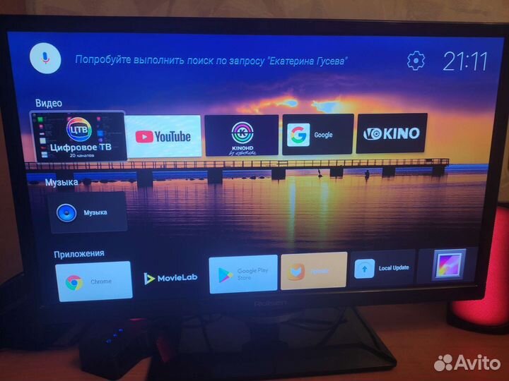 Android TV приставка X96Q 1 8гб