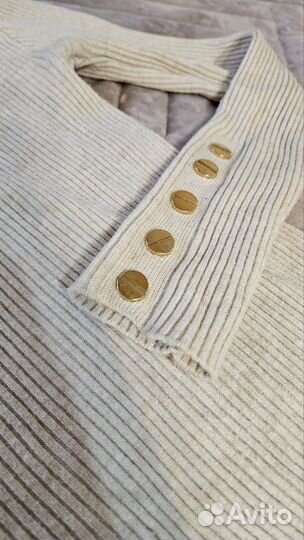 Платье лапша женское 44 беж