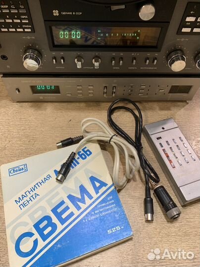 Катушечный магнитофон 