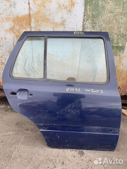 Дверь задняя правая Vw Golf 3