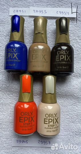 Orly epix. Недельный лак
