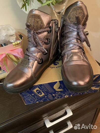 Ботинки демисезонные для девочки