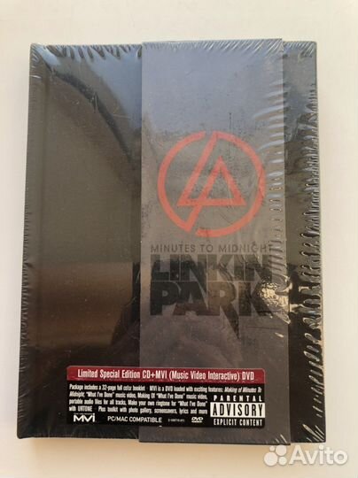 Linkin park minutes to midnight CD+MVI DVD