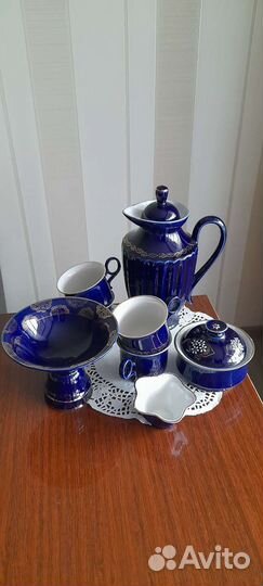 Кобальтовая посуда СССР