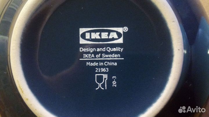 Тарелка Икея