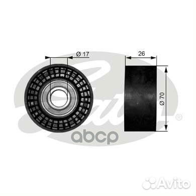 Ролик направляющий привода вспомогательных агре