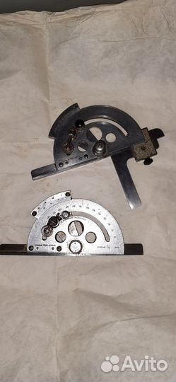 Угломер с нониусом