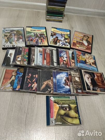 CD/DVD диски с музыкой,играми, фильмами за все