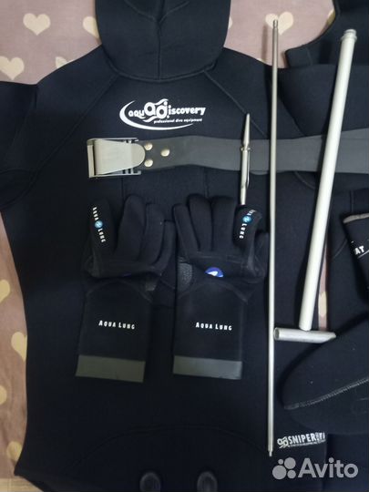 Гидрокостюм для подводной охоты 7мм