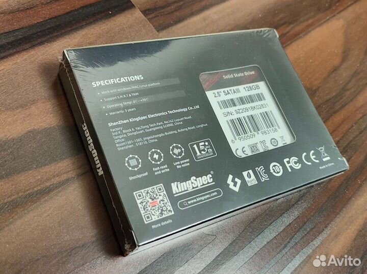 SSD 128Gb KingSpec 2.5