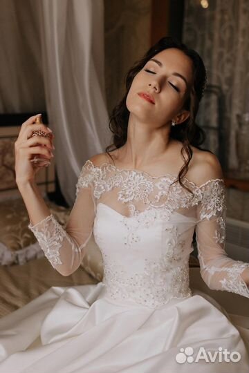 Свадебное платье со шлейфом Olga Sposa