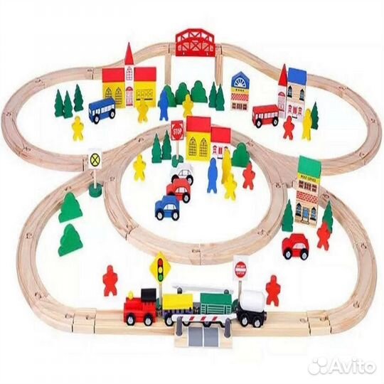 Деревянная ж.д дорога