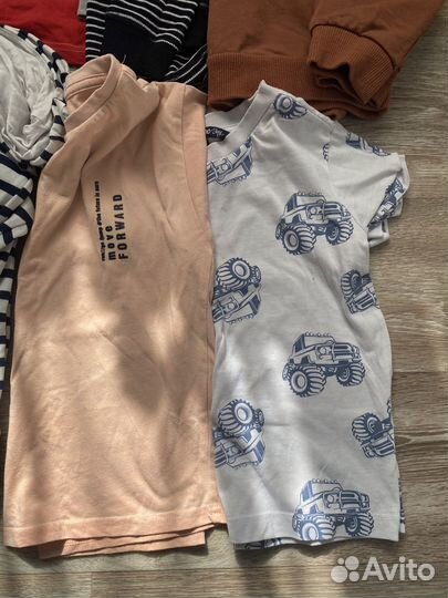 Вещи на мальчика пакетом 104-110 hm ostin acoola