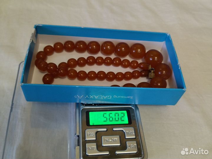 Бусы янтарь СССР