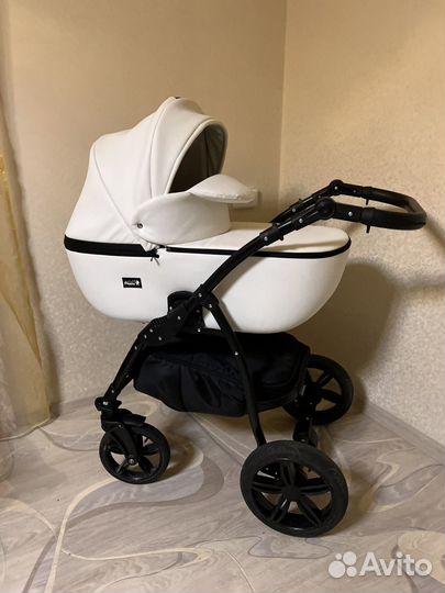 Коляска Peppy Sandra 2 в 1 Эко-кожа