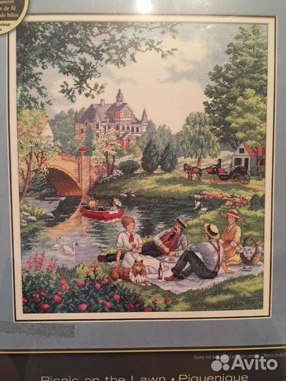 Dimensions набор для вышивания пикник на лужайке