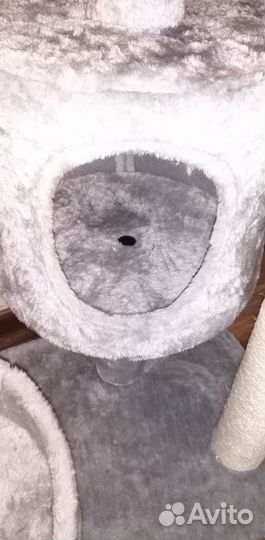 Дом-когтеточка для кошек