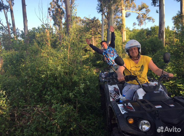 Экскурсия на квадроциклах в Абхазии. Гагра