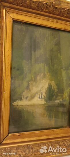 Старинная картина. Николай Крымов 1947г