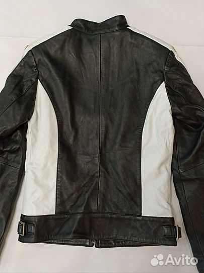 Мотокуртка кожаная женская, ISO Leather, XS