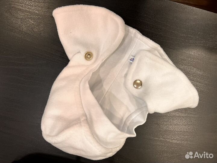 Шапка шлем журавлик 38-49 флисовая