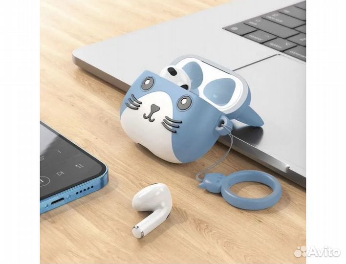 Беспроводные наушники hoco с чехлом