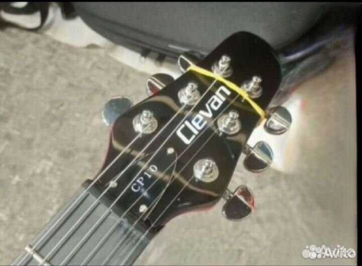 Электрогитара Clevan Les Paul красный глянец