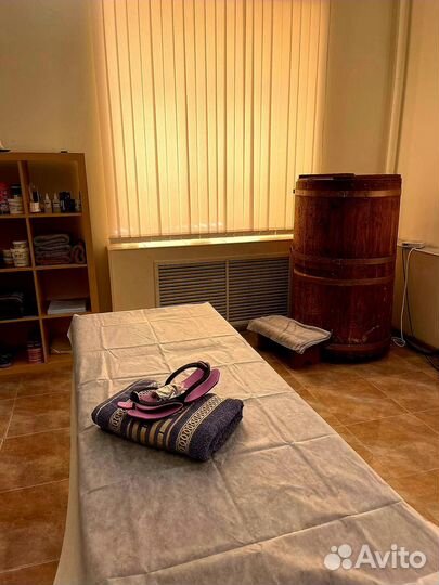 Массаж. Фитобочка кедровая