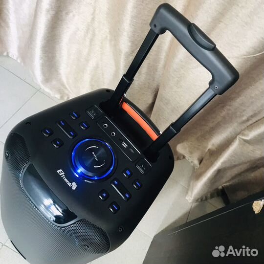 Bluetooth колонка напольная 100вт 20-33 караоке