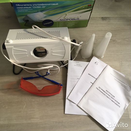 Оуфк-01 облучатель ультрафиолетовый кварцевый