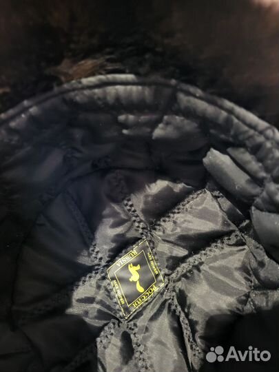 Норковая шапка мужская