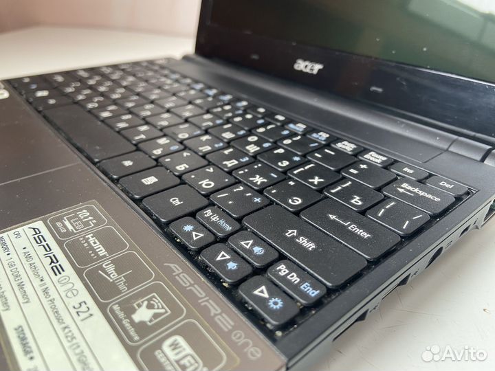 Ноутбук (нетбук) acer aspire one