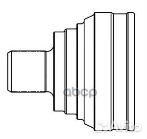 Шрус audi A4 I/A6 II/skoda/VW passat V 1.9TDI 9