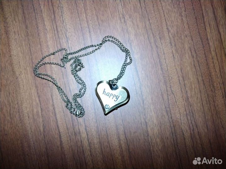 Часы сердечко