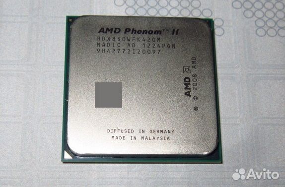 Процеcсop amd am2+/am3/am3+ рhenom2 x4 850 4-ядра