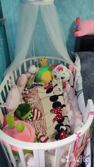 Детская кроватка трансформер 5 в 1