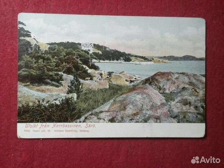 Фото / город Стокгольм,Швеция/ 4 шт XX век