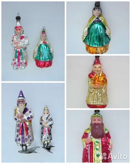 Елочные игрушки СССР