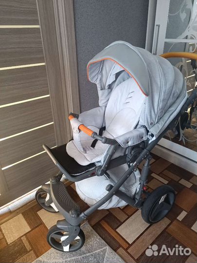 Детская коляска Adamex Monte Carbon 2 в 1