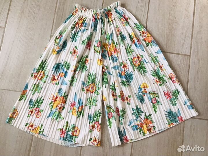 Юбка шорты брюки кюлоты Zara 7-8 лет 122-128