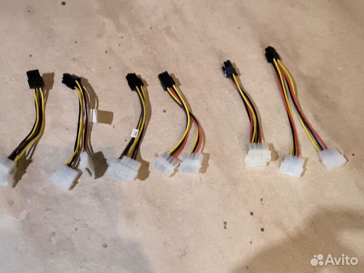 Шнур питания видеокарты 6 пин