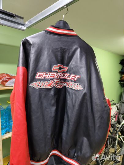 Куртка пилот бомбер chevrolet racing